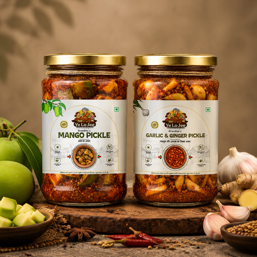 Mango & Garlic Pickle Combo