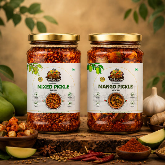 Mixed & Mango Pickle Combo